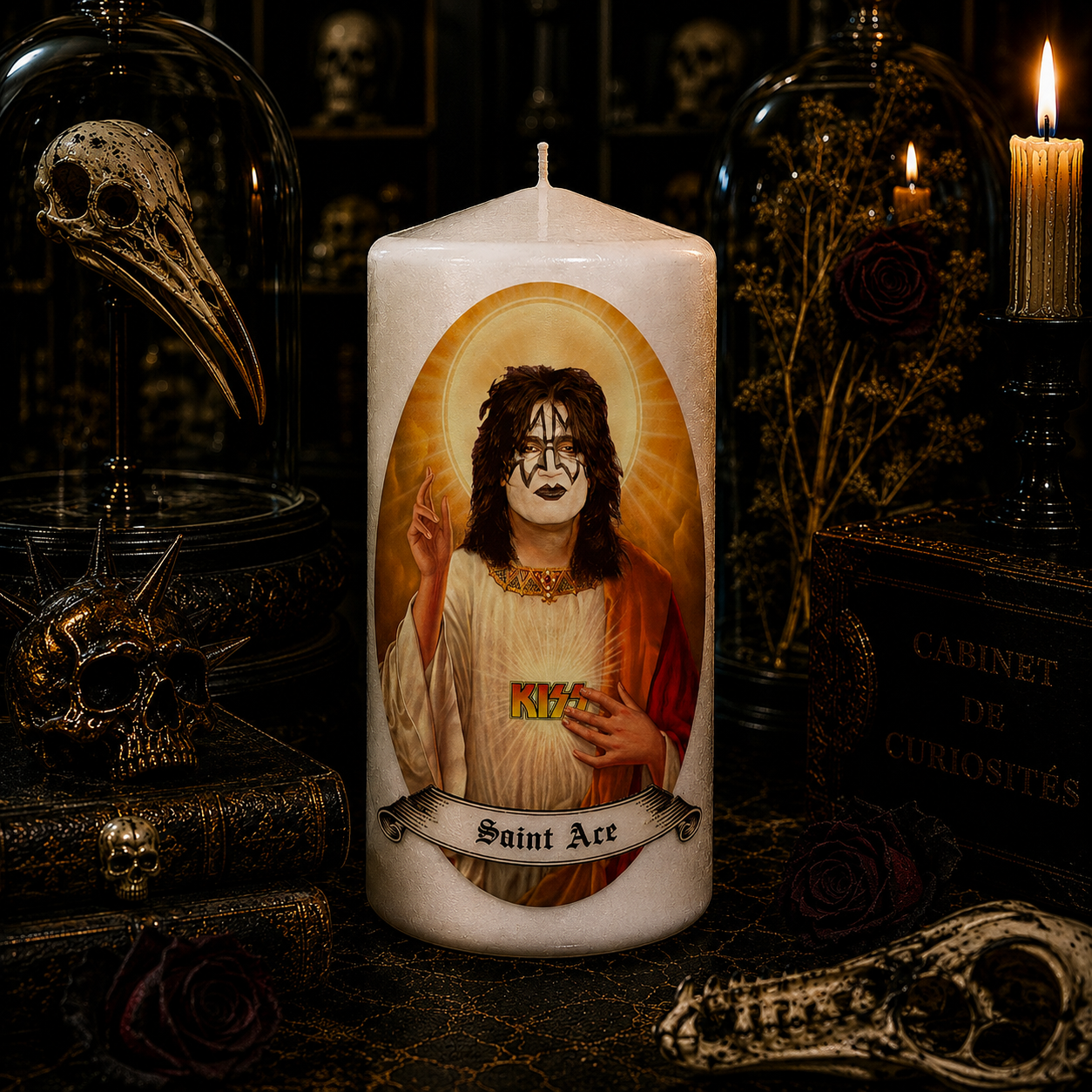 Bougie artisanale Saint Ace Frehley