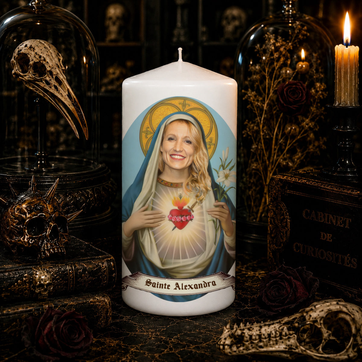 Vela artesanal Saint Alex Terrible