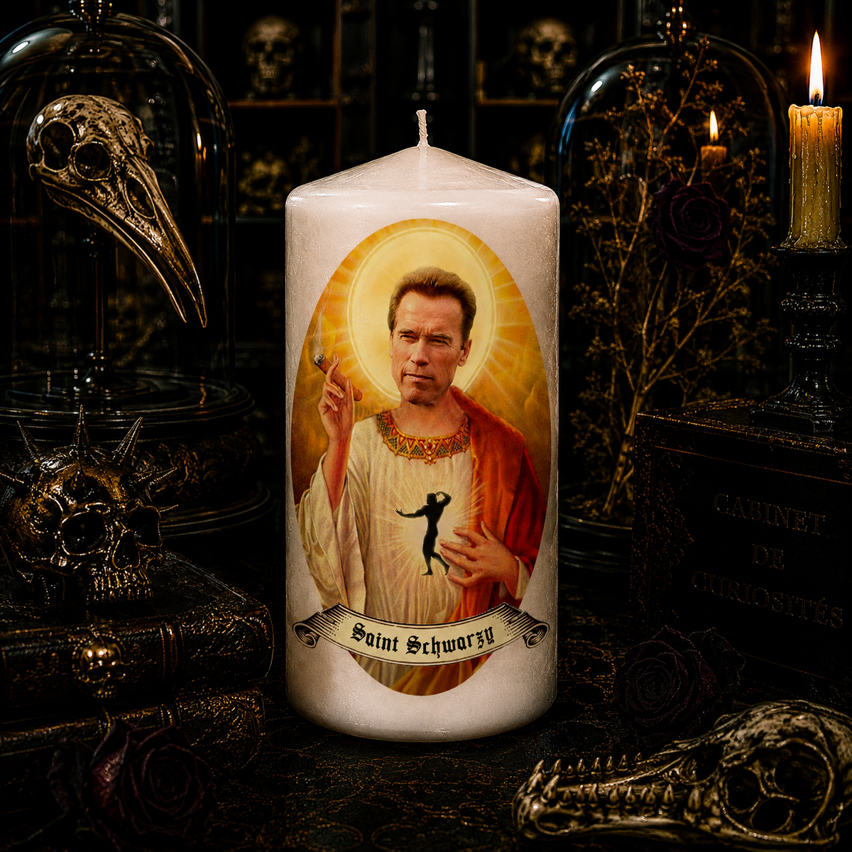Bougie artisanale Saint Arnold Schwarzenegger
