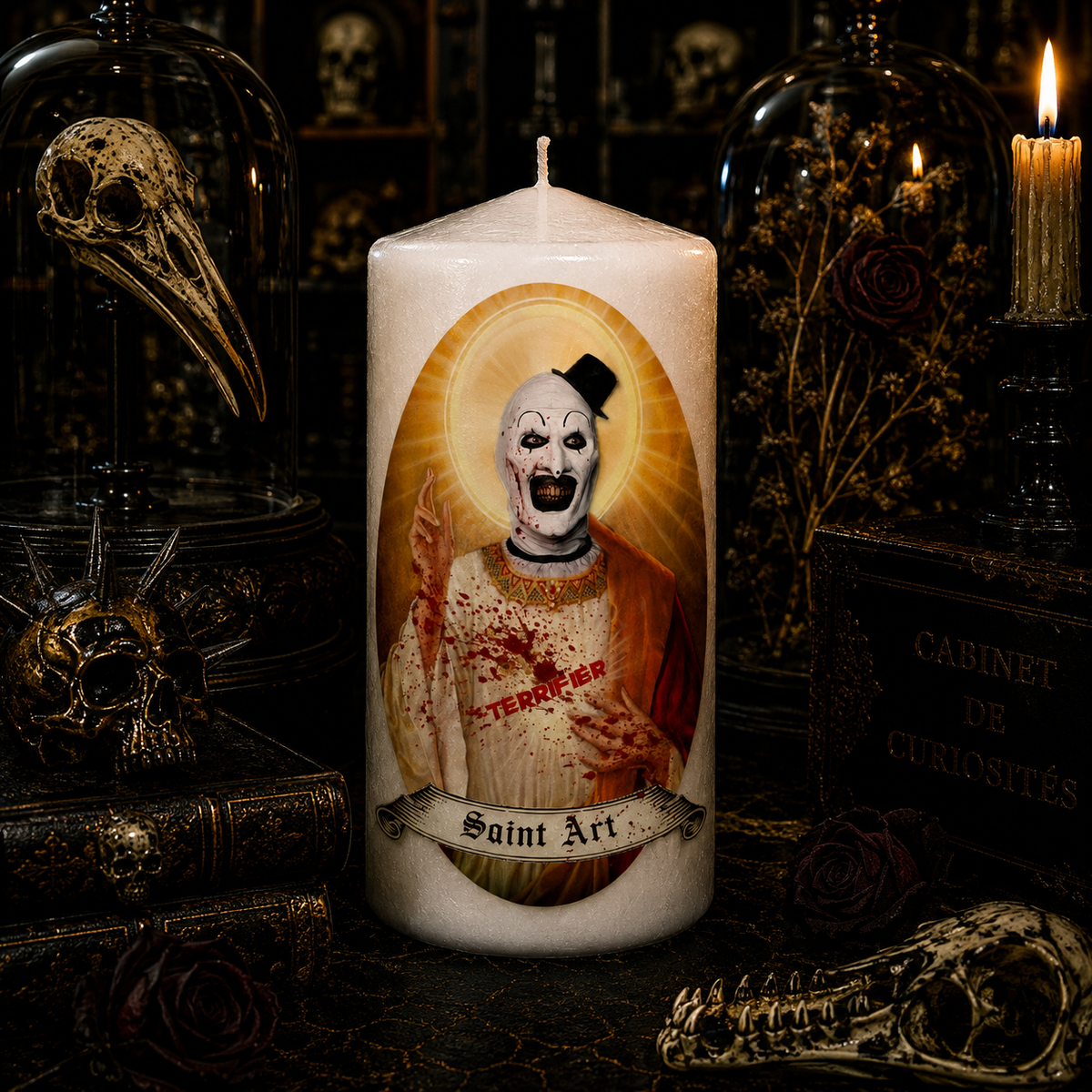 Bougie artisanale Saint Art