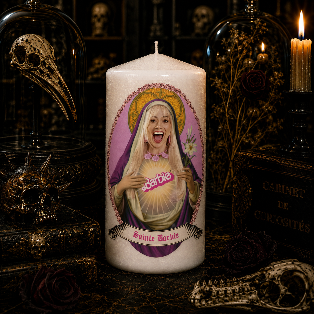 Vela artesanal Saint Alex Terrible