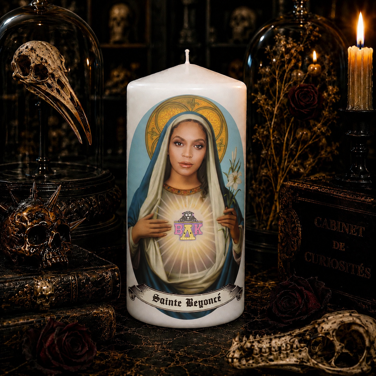Vela artesanal Saint Alex Terrible
