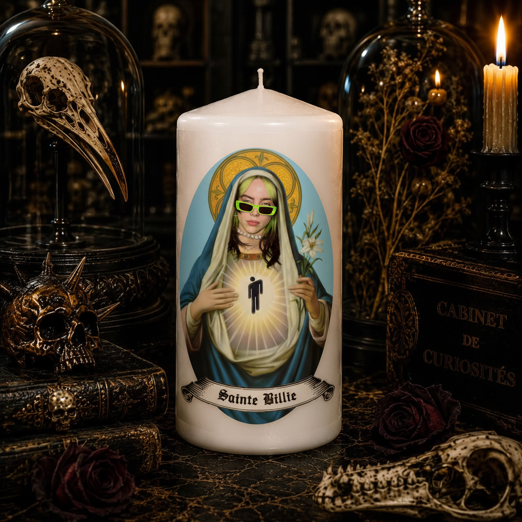 Vela artesanal Saint Alex Terrible