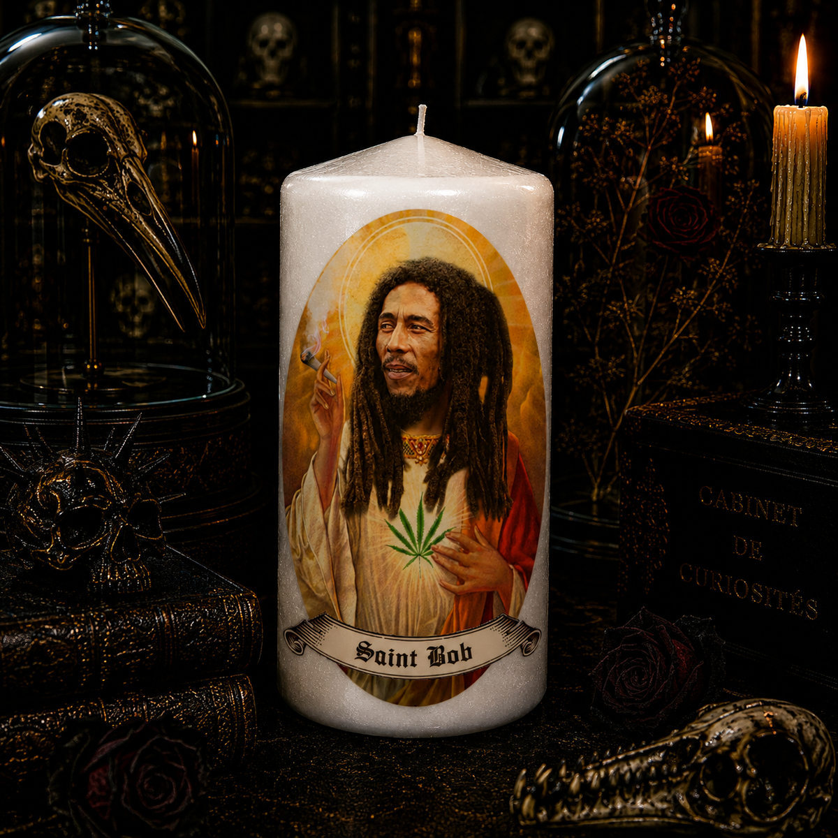 Vela artesanal Saint Alex Terrible