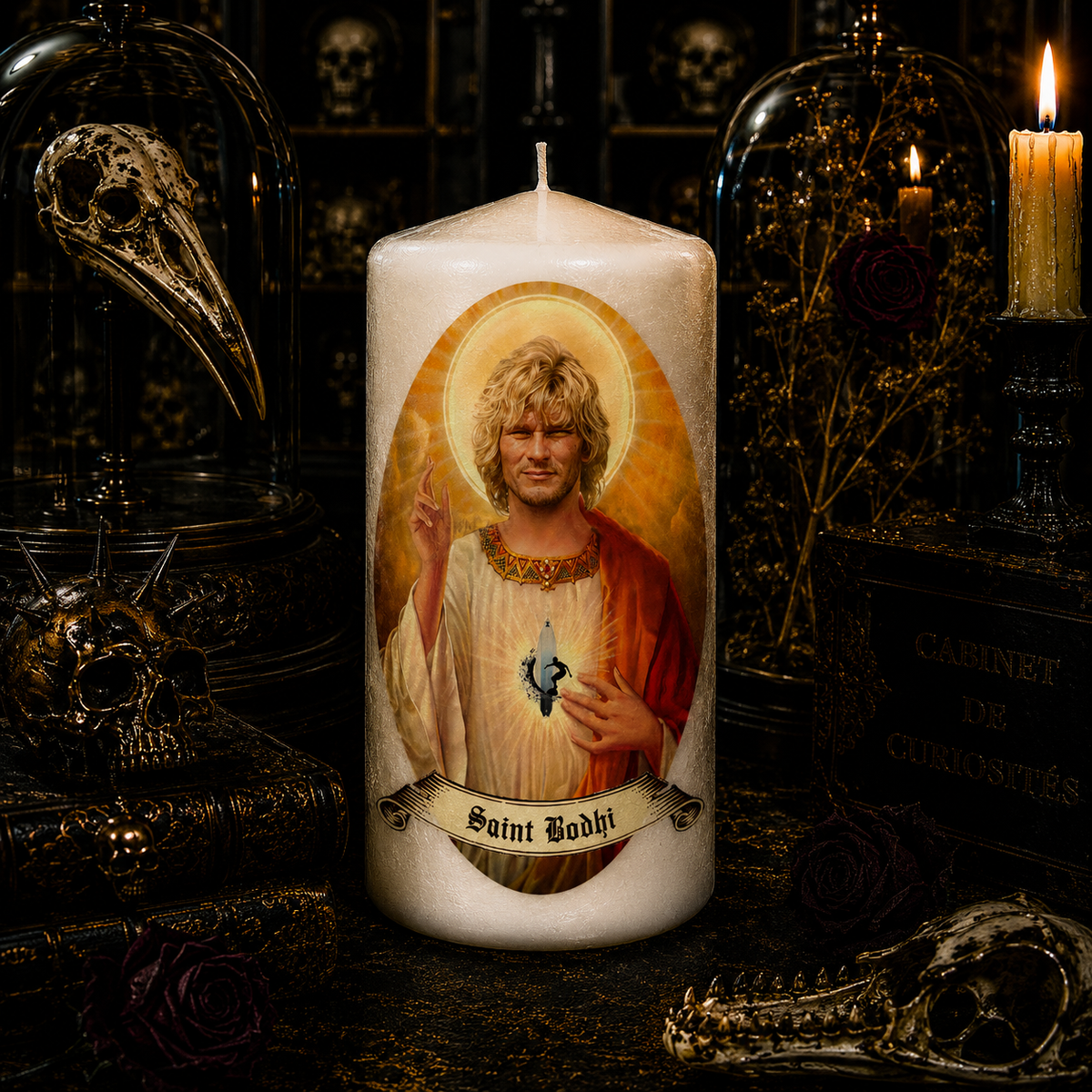 Vela artesanal Saint Alex Terrible