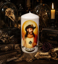 Saint Lemmy Handcrafted Candle