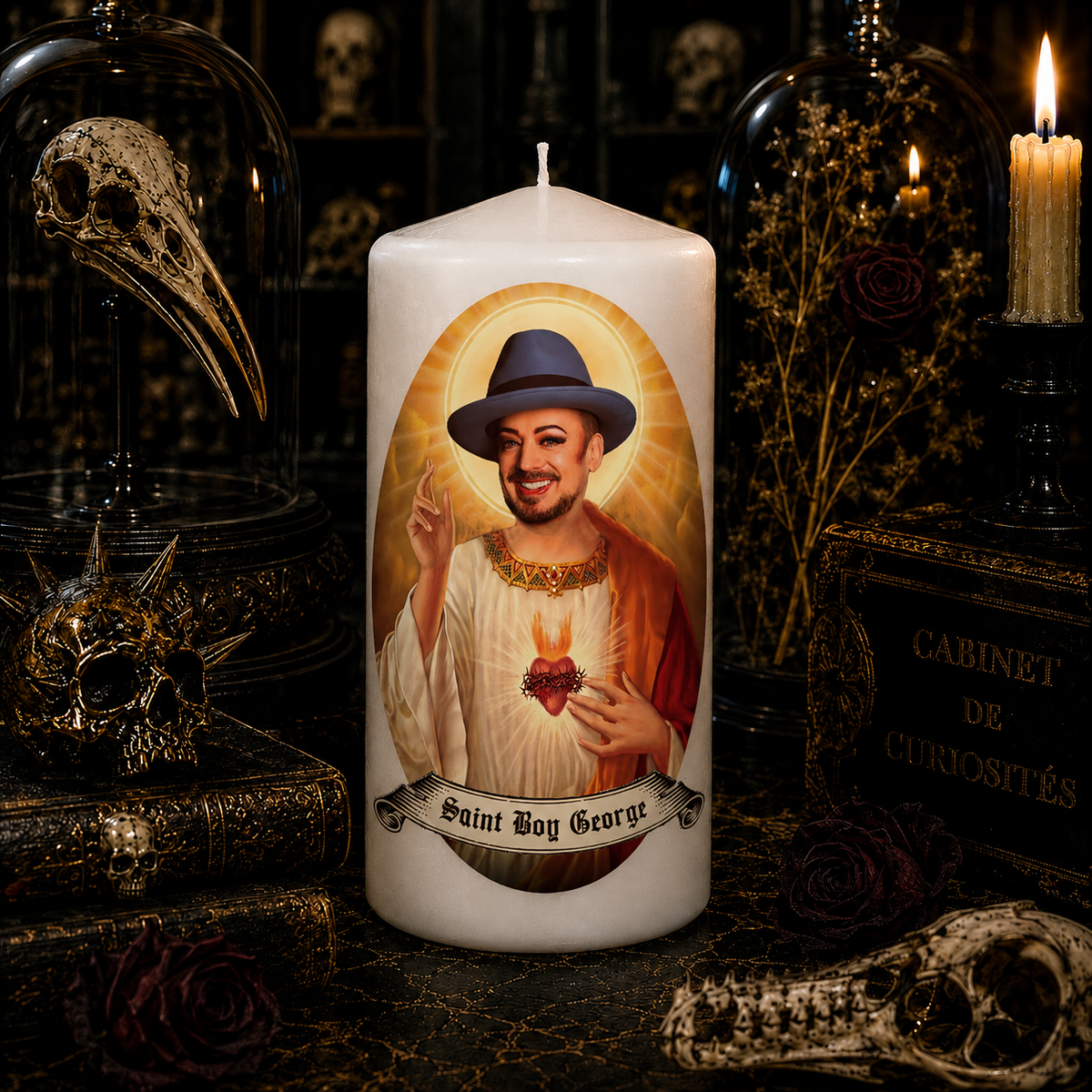 Vela artesanal Saint Alex Terrible