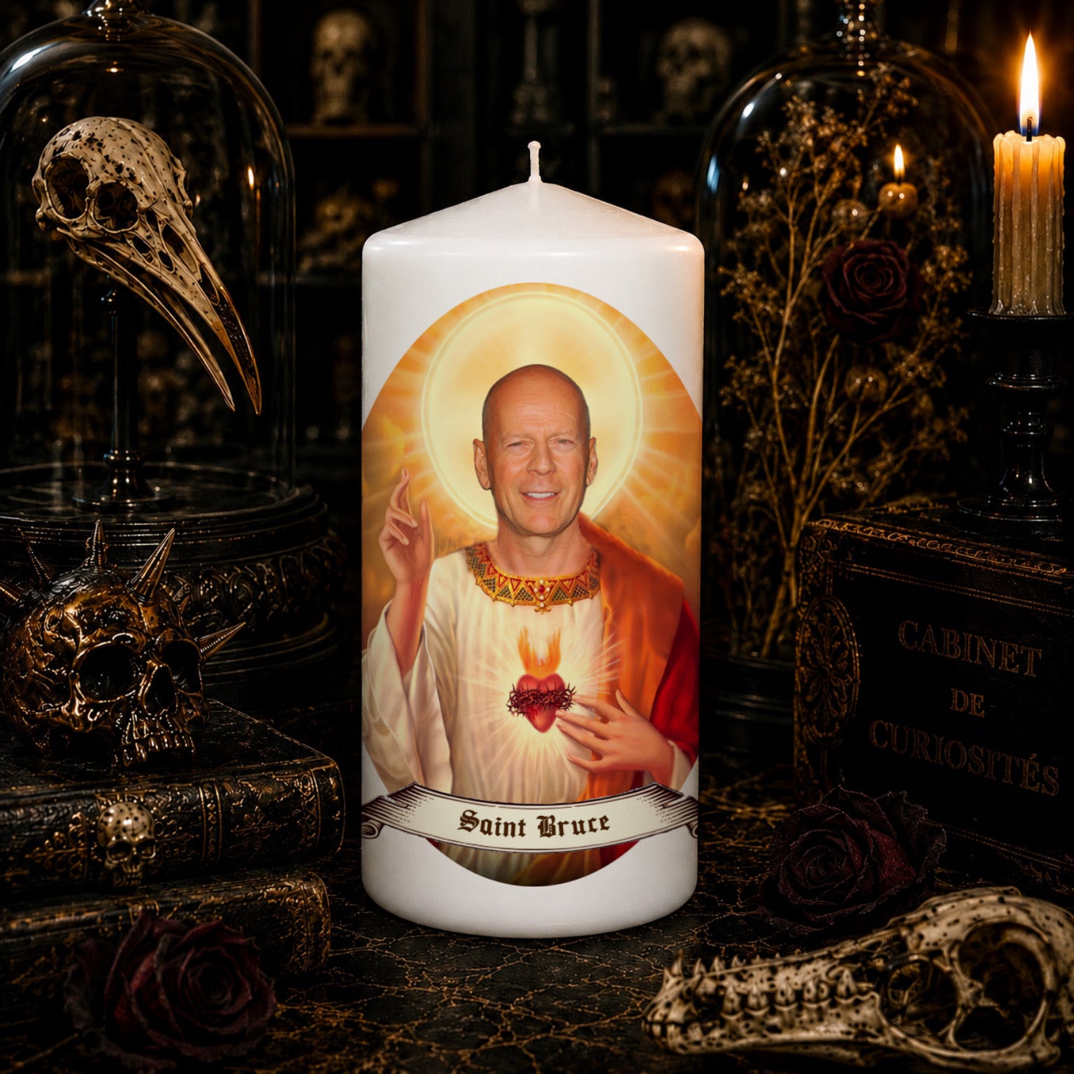 Vela artesanal Saint Alex Terrible