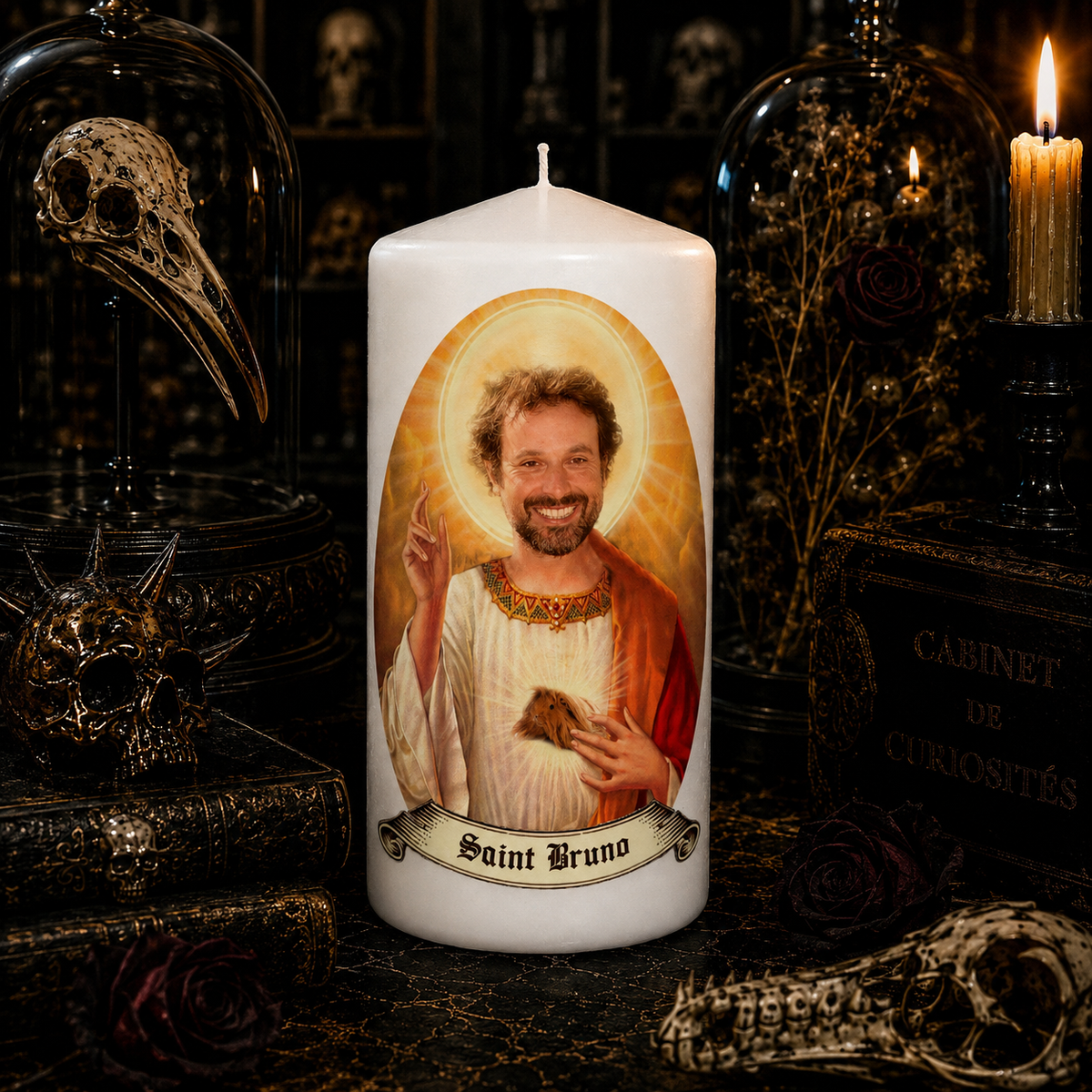 Bougie artisanale Saint Bruno Salomone