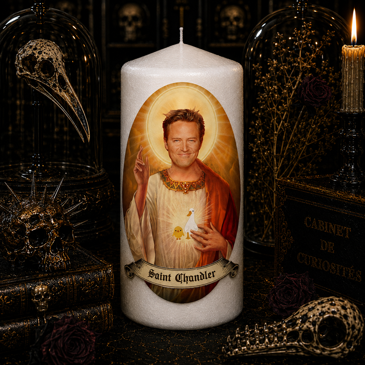 Bougie artisanale Saint Chandler Bing