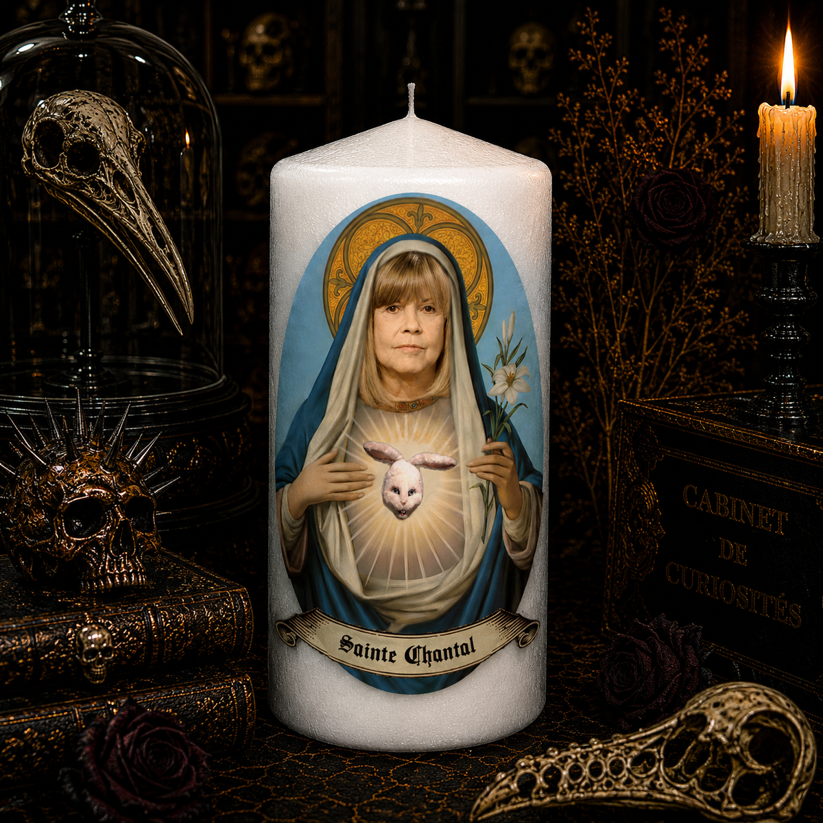 Vela artesanal Saint Alex Terrible