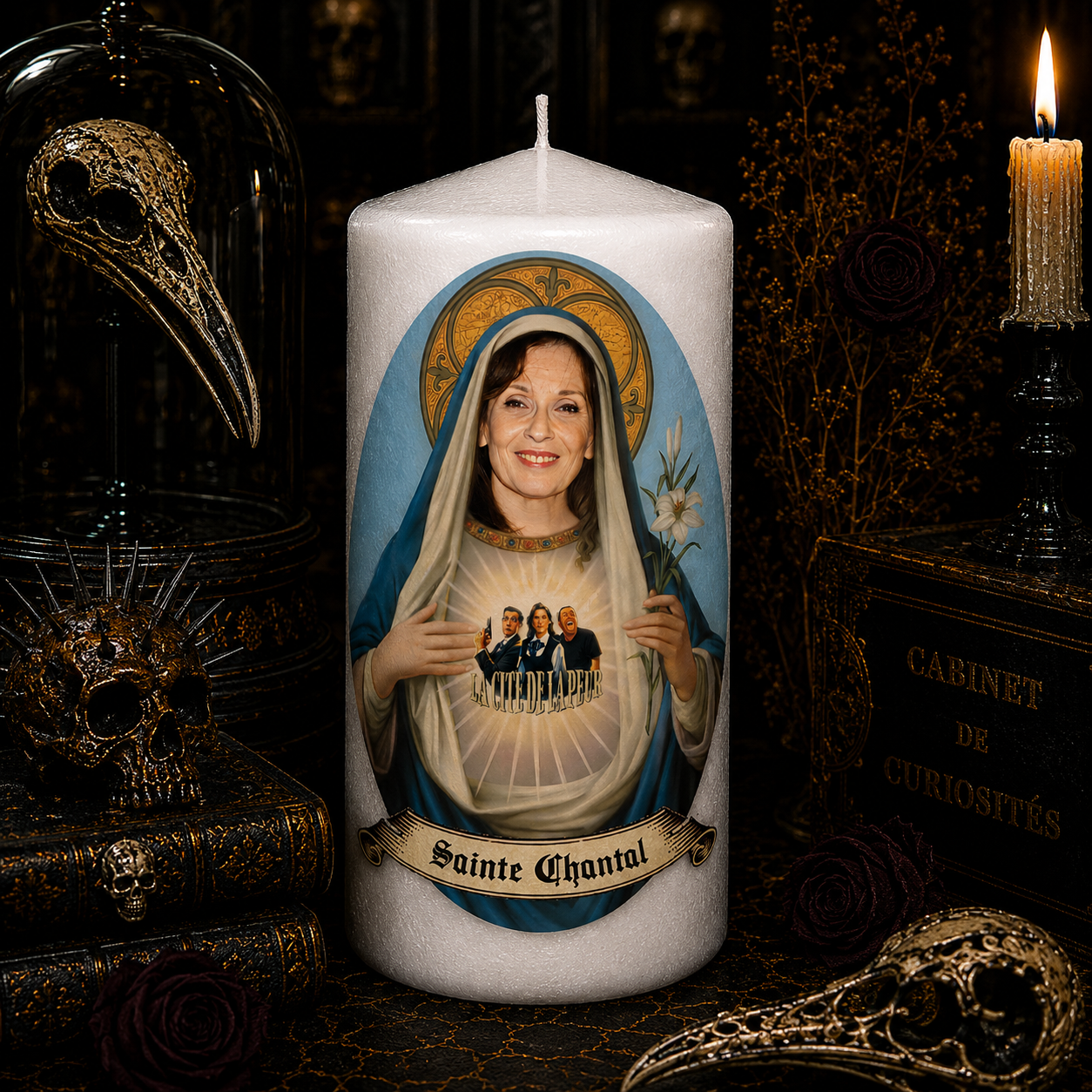 Vela artesanal Saint Alex Terrible