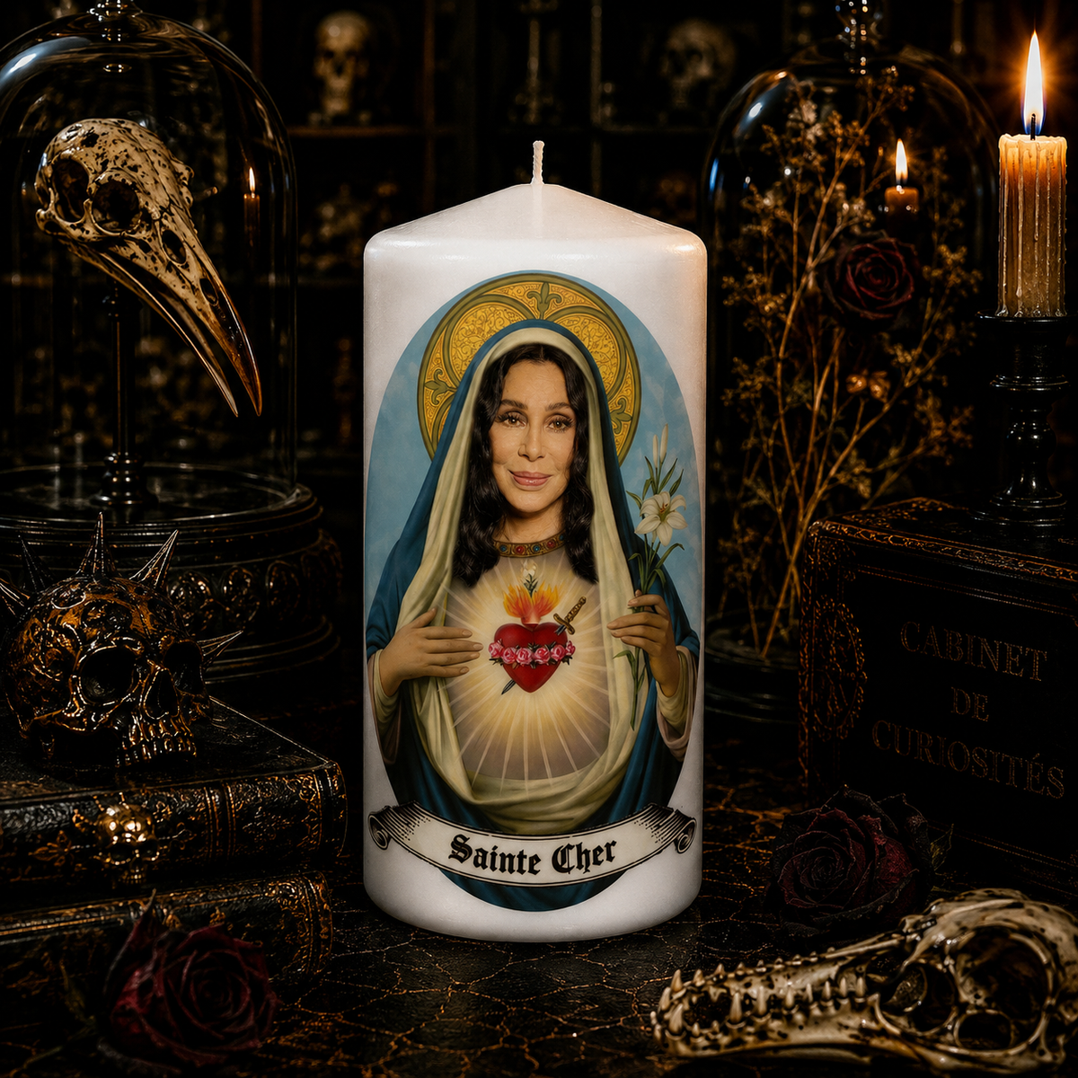 Vela artesanal Saint Alex Terrible