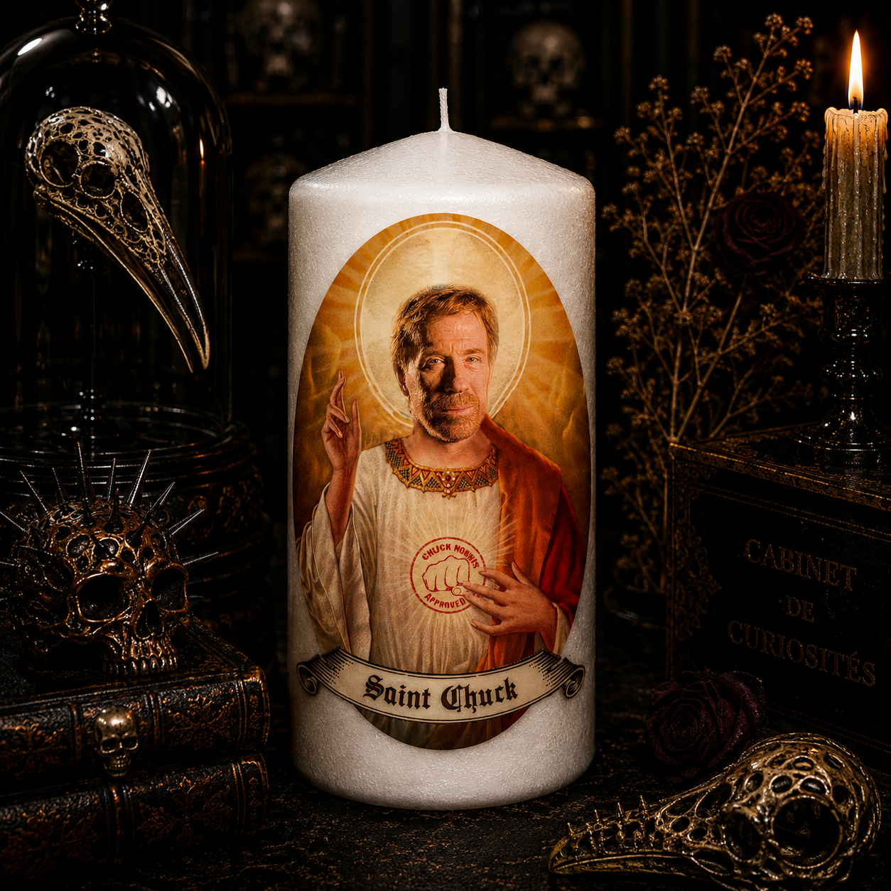 Vela artesanal Saint Alex Terrible