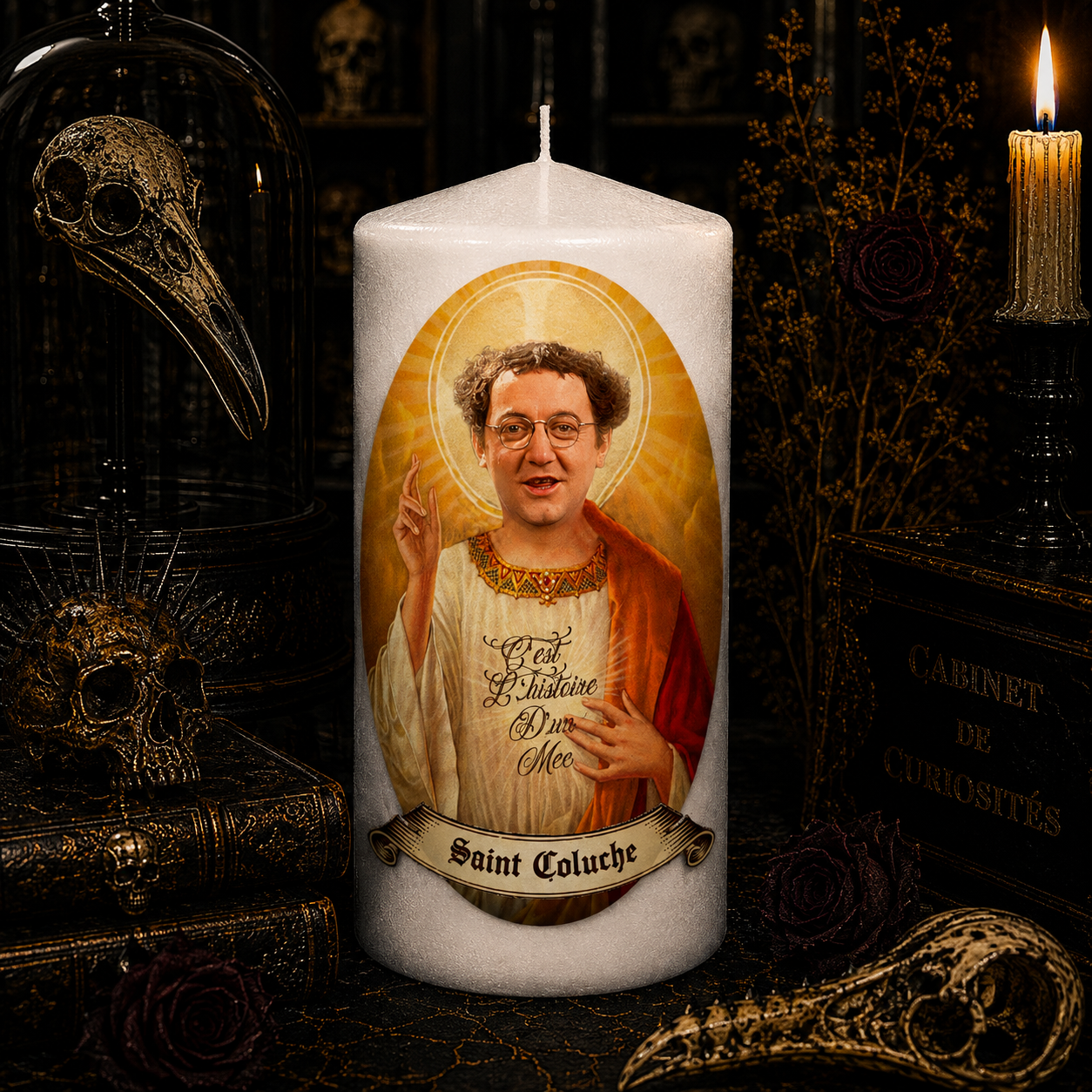 Vela artesanal Saint Alex Terrible