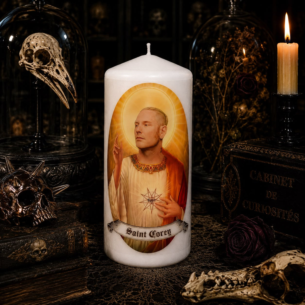 Vela artesanal Saint Corey Taylor