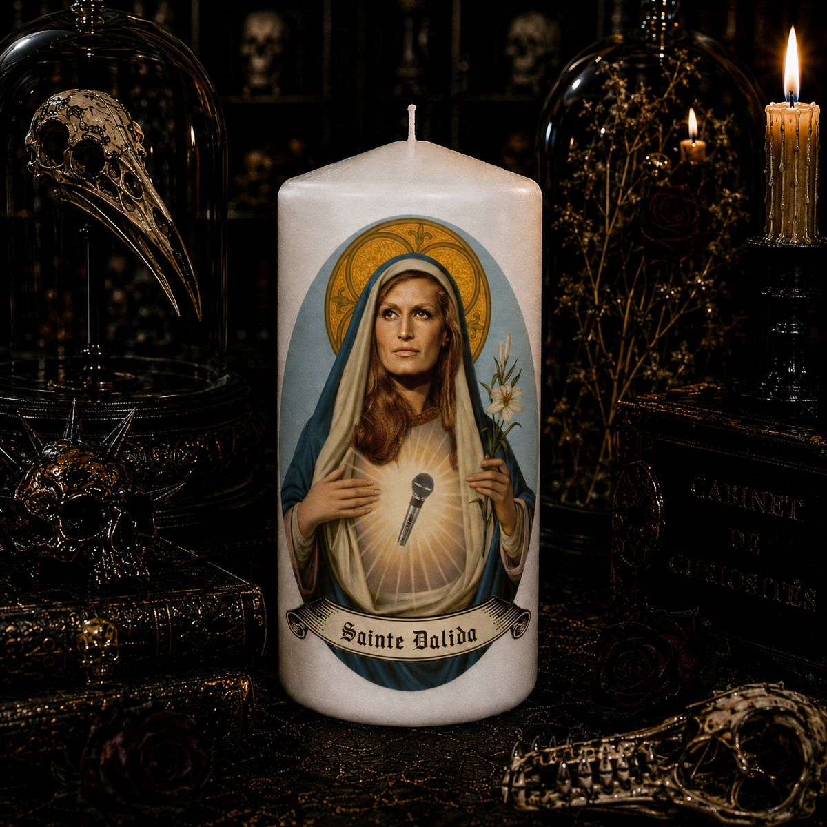 Vela artesanal Saint Alex Terrible