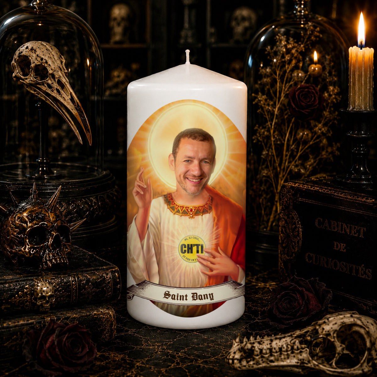Bougie artisanale Saint Dany Boon
