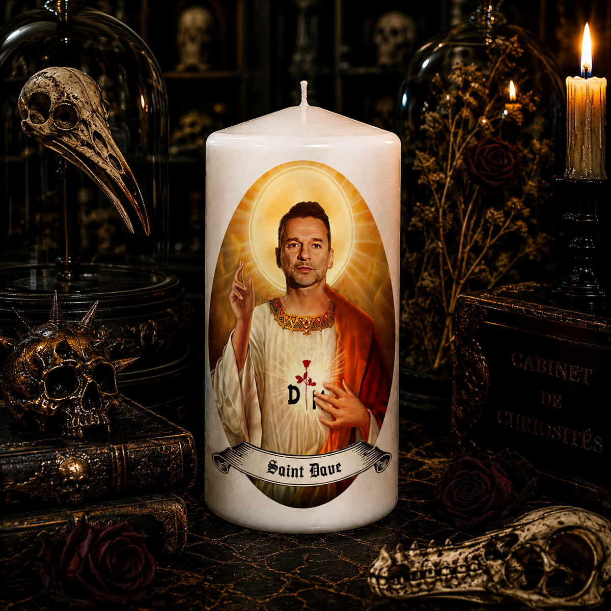 Bougie artisanale Saint Dave Gahan