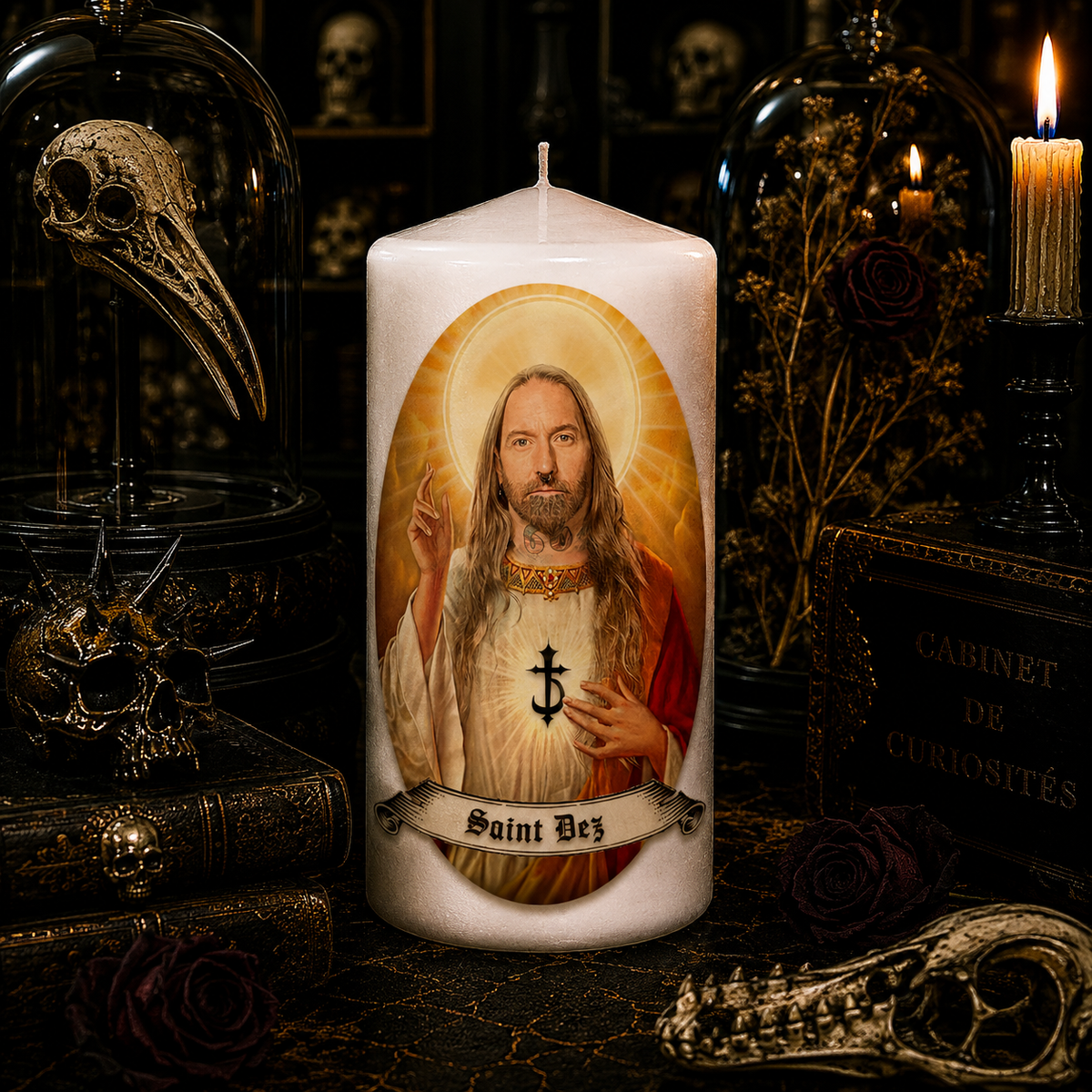 Vela artesanal Saint Alex Terrible