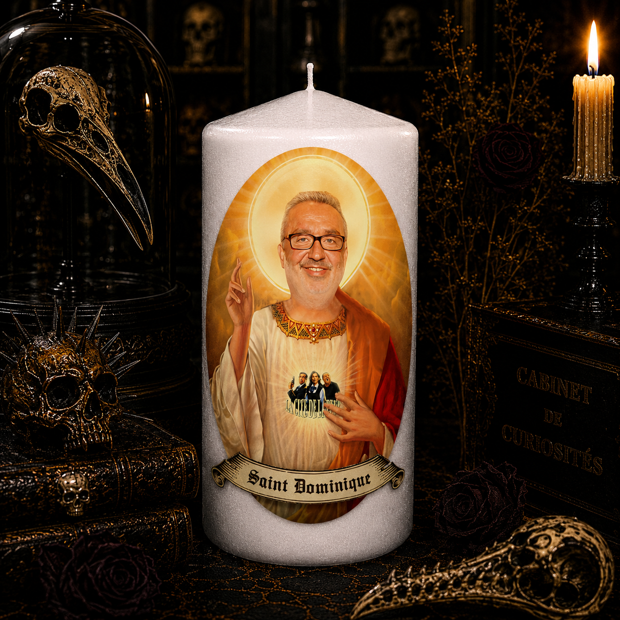 Vela artesanal Saint Alex Terrible