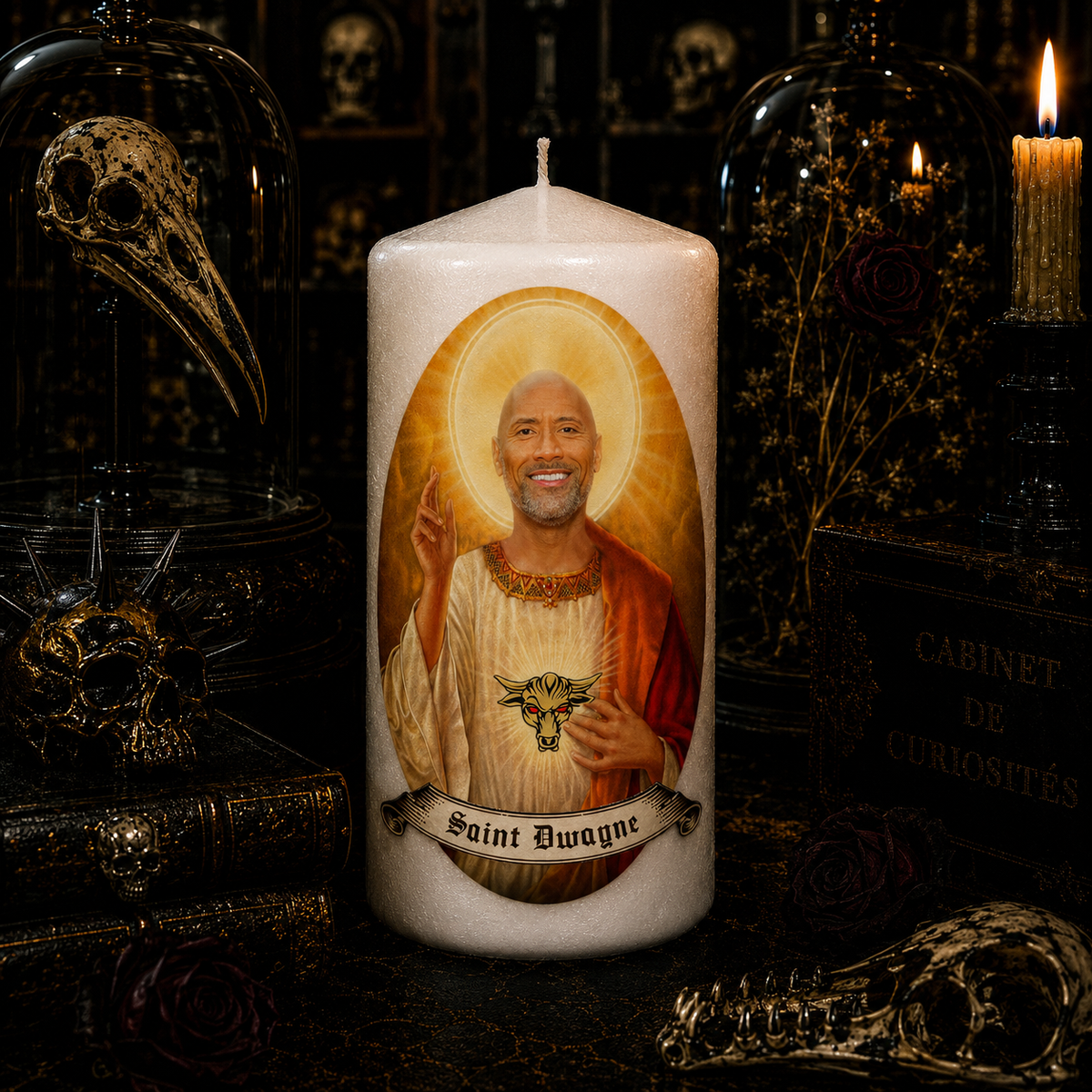 Vela artesanal Saint Alex Terrible