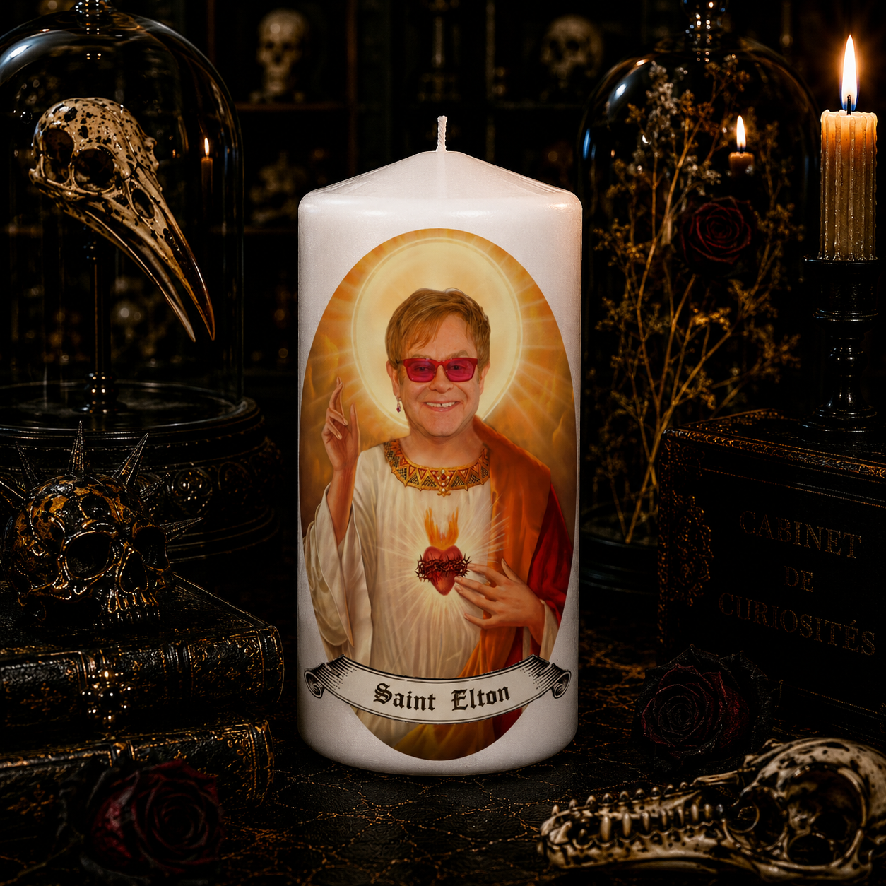 Vela artesanal Saint Alex Terrible