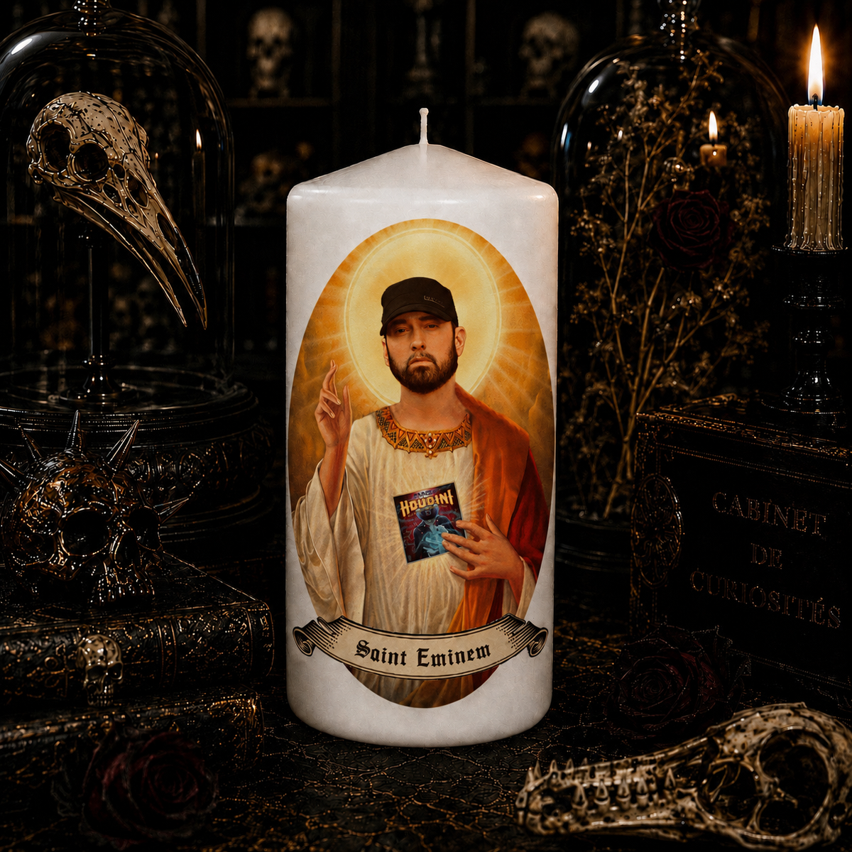 Vela artesanal Saint Alex Terrible