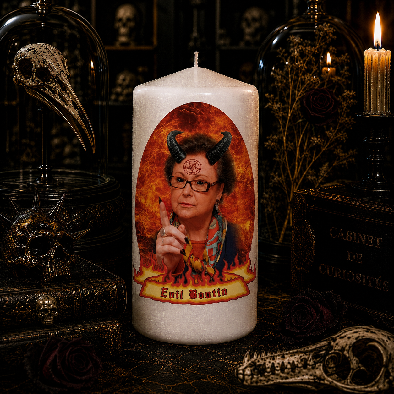 Vela artesanal Saint Alex Terrible
