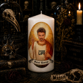 Bougie artisanale Saint George Michael