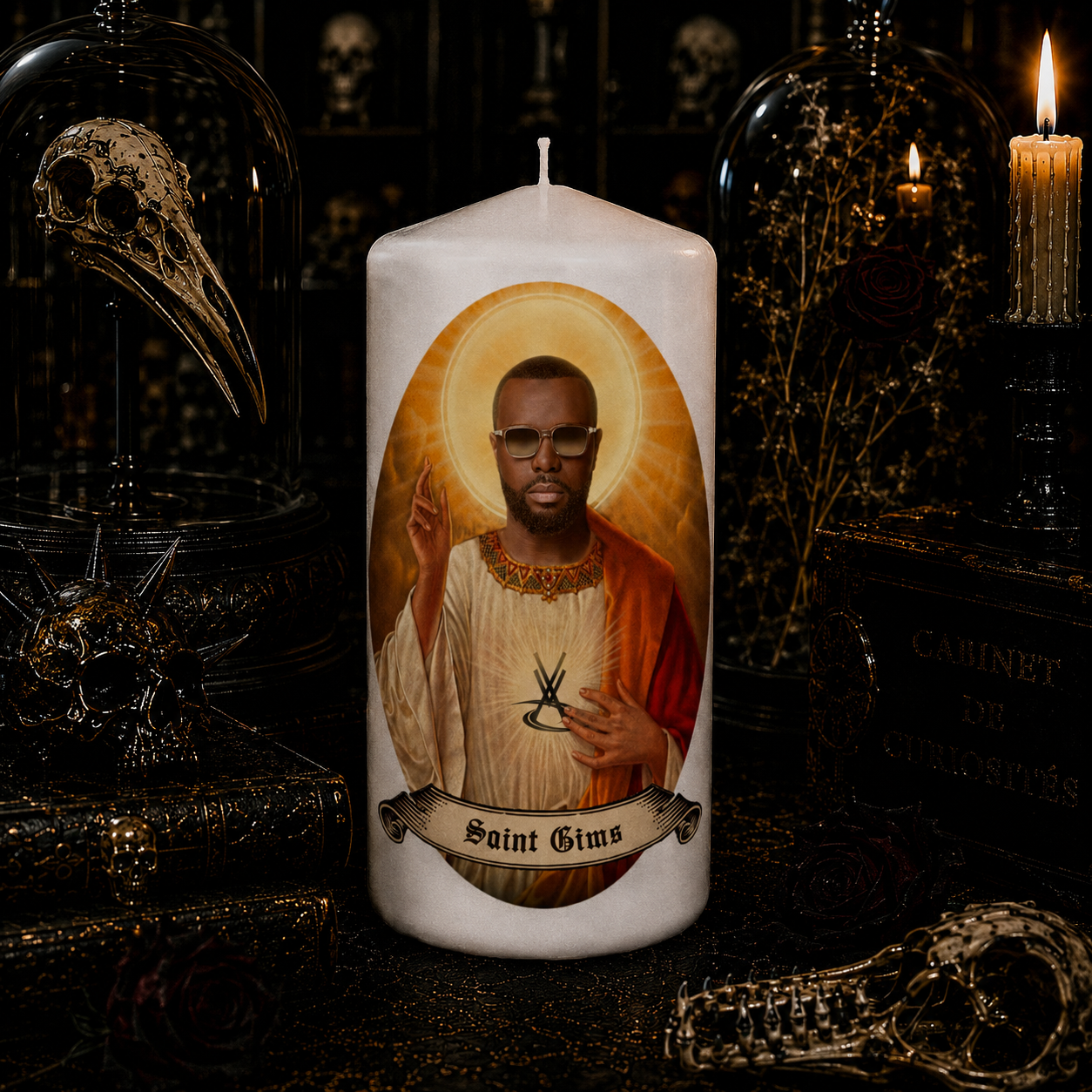Vela artesanal Saint Alex Terrible