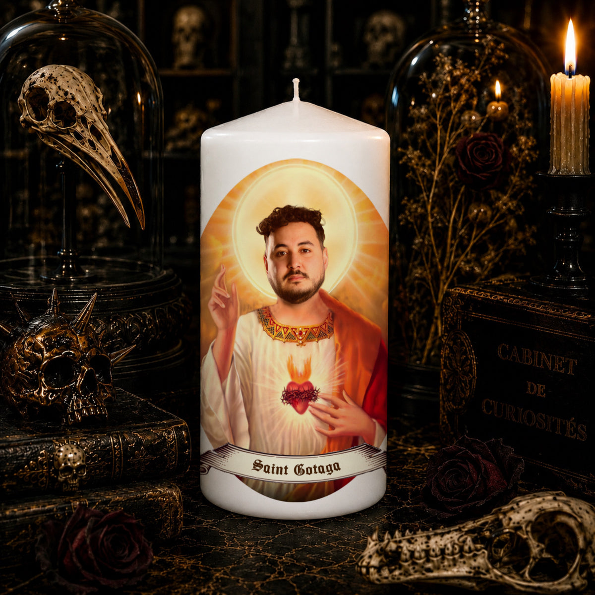 Vela artesanal Saint Alex Terrible