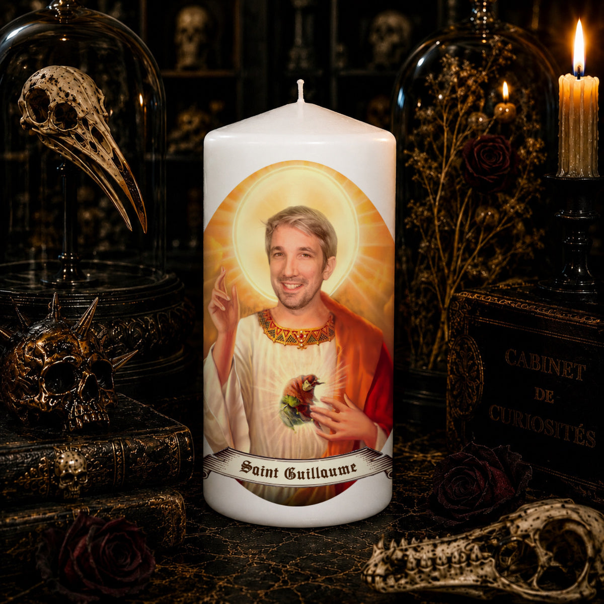 Bougie artisanale Saint Guillaume Meurice
