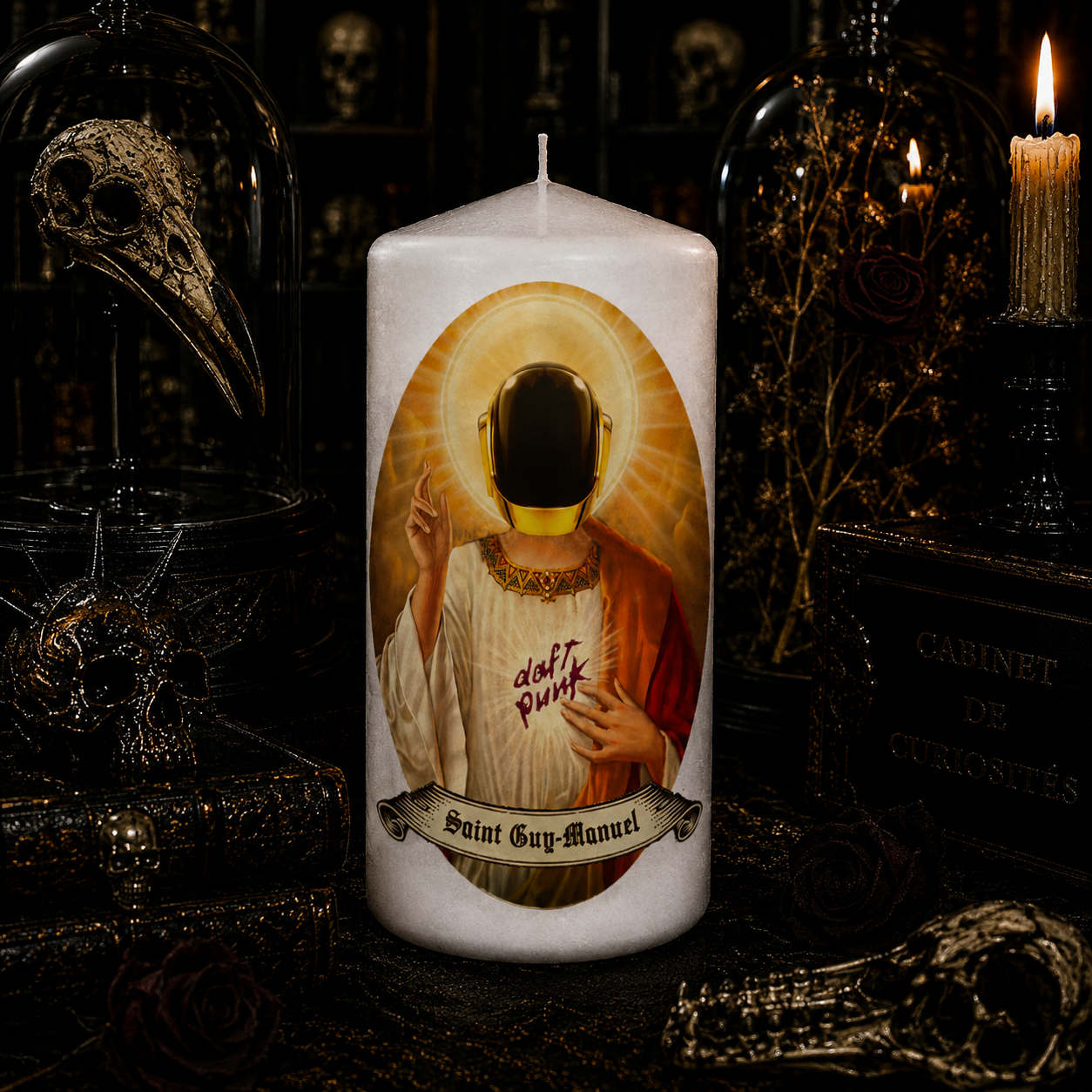 Vela artesanal Saint Alex Terrible