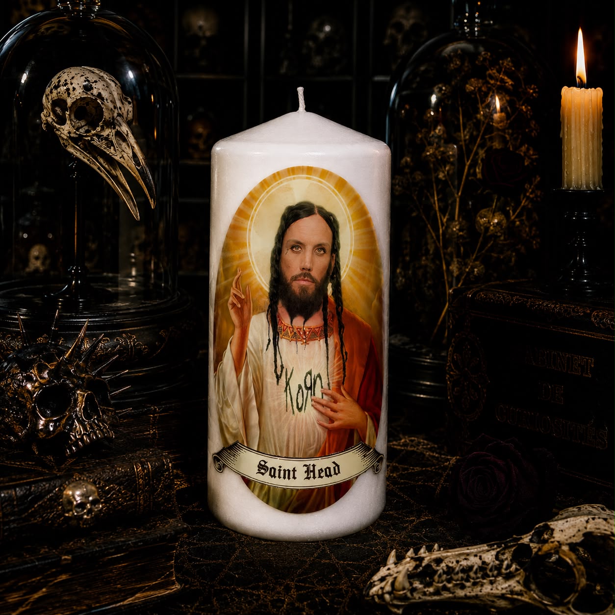 Vela artesanal Saint Head
