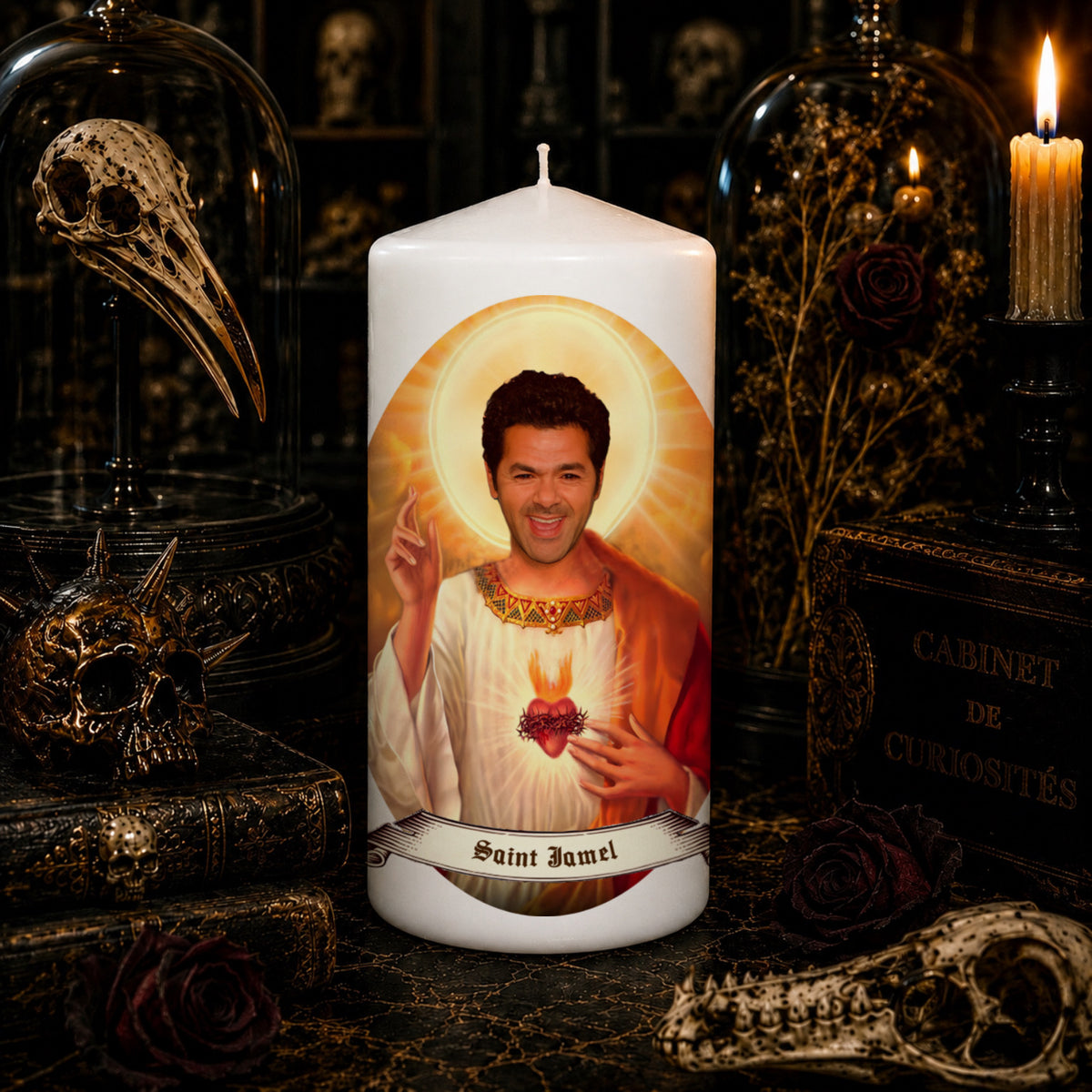 Bougie artisanale Saint Jamel Debbouze