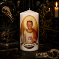 Bougie artisanale Saint Jean Michel Aulas