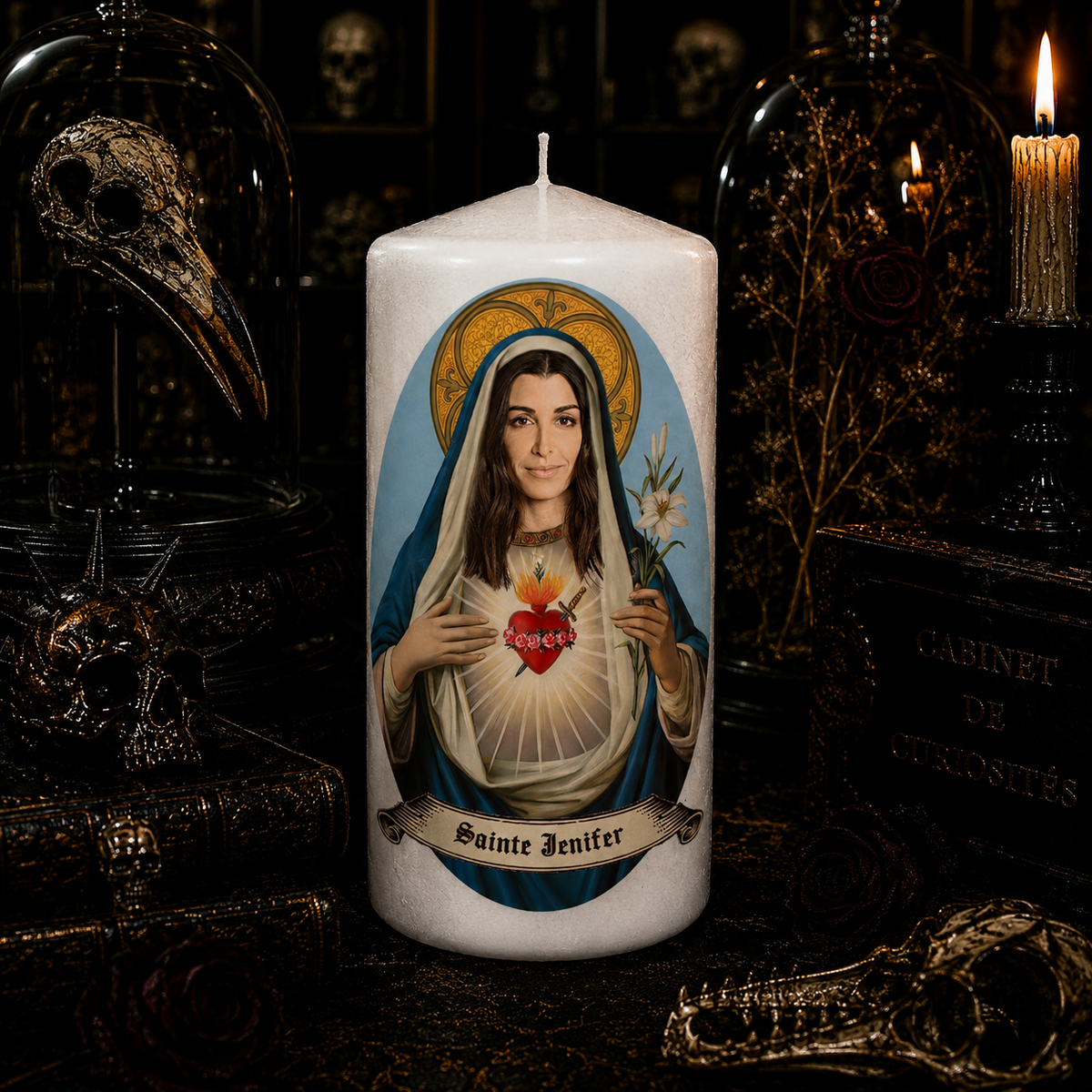 Vela artesanal Saint Alex Terrible