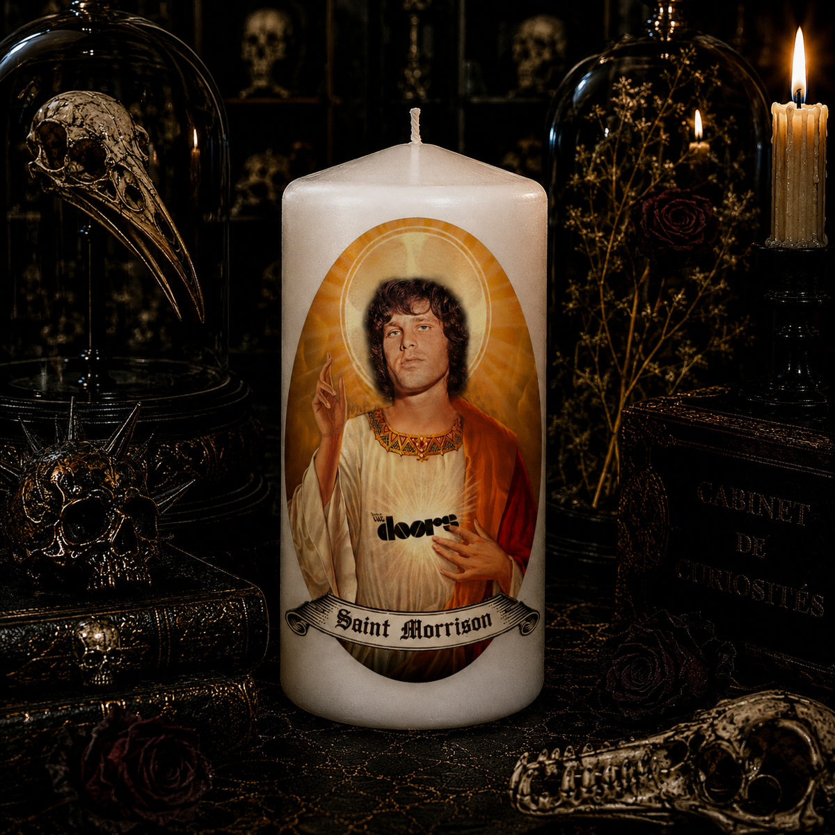 Vela artesanal Saint Alex Terrible