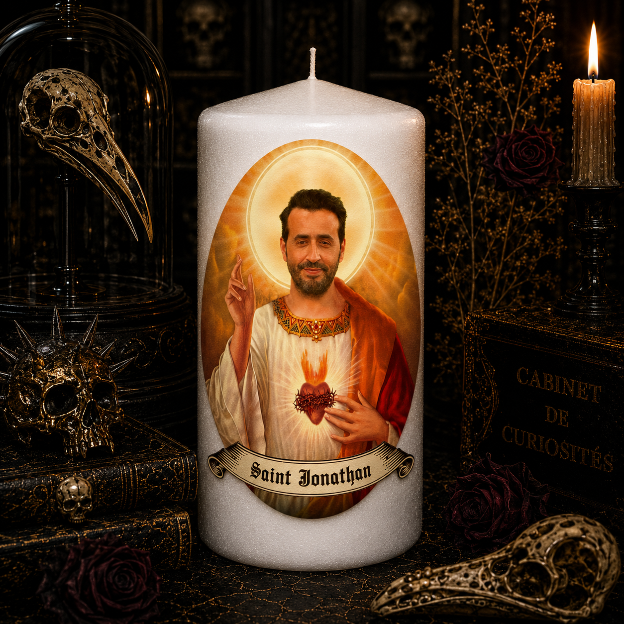 Vela artesanal Saint Alex Terrible