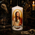 Handmade candle Saint Jonathan Davis