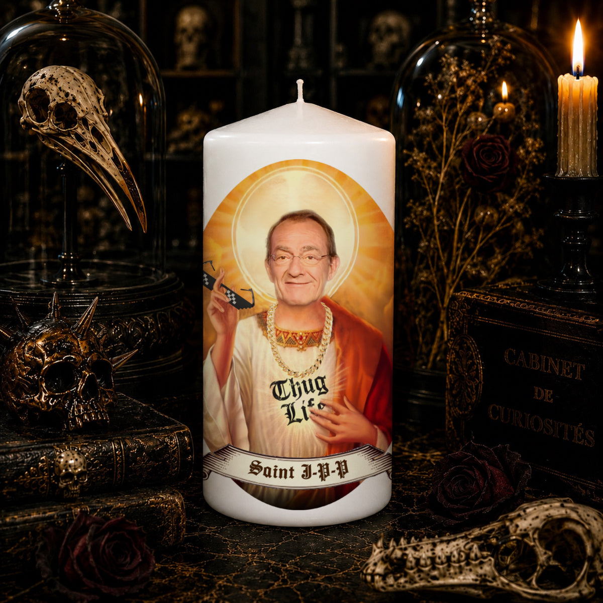 Vela artesanal Saint Alex Terrible