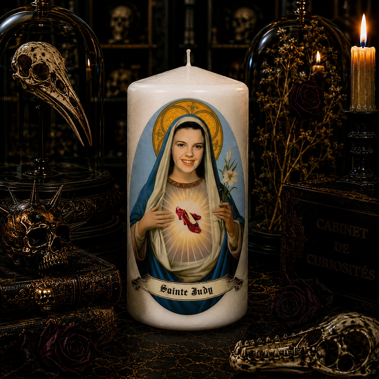 Vela artesanal Saint Alex Terrible