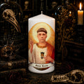 Bougie artisanale Saint Kevin Ratajczak