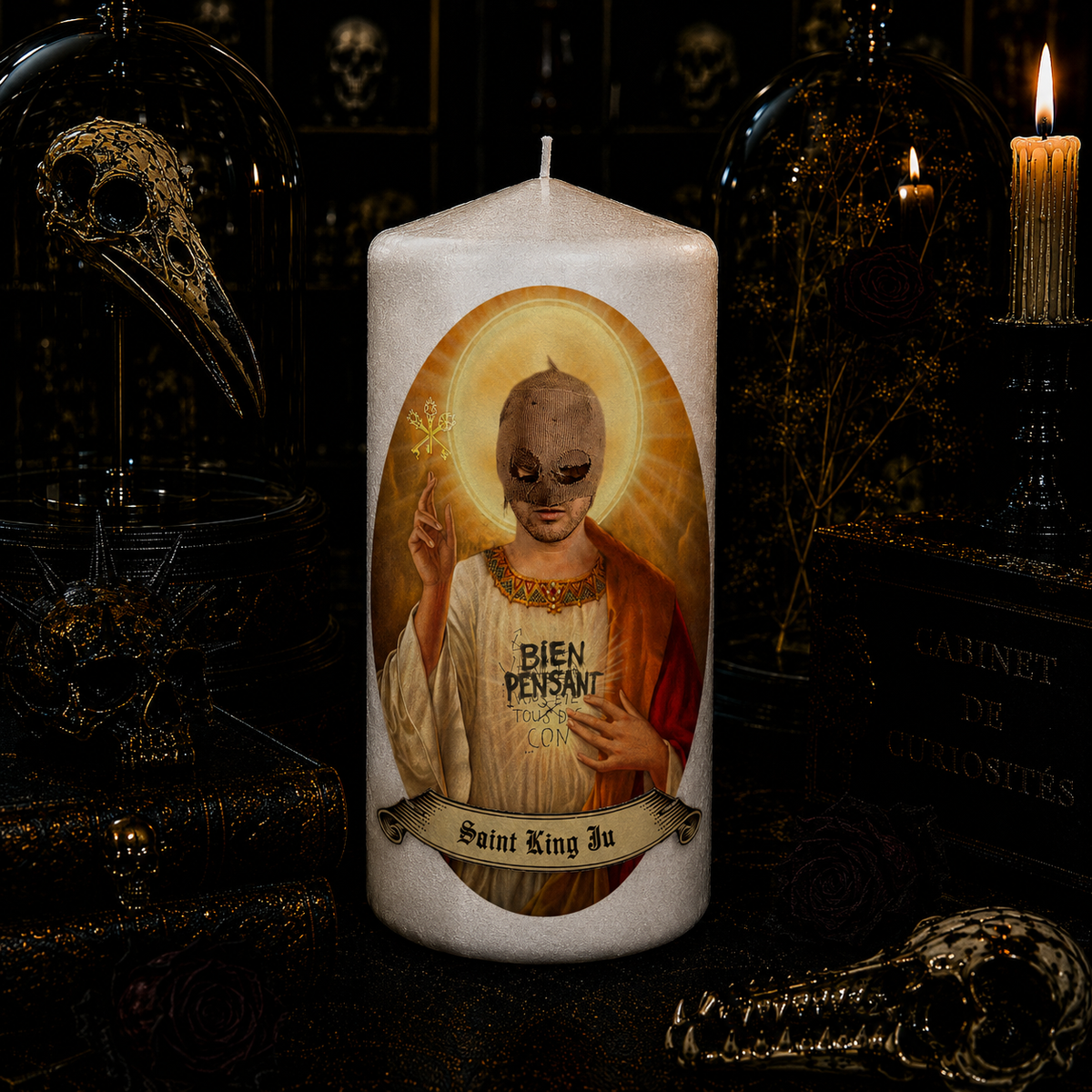 Vela artesanal Saint Alex Terrible