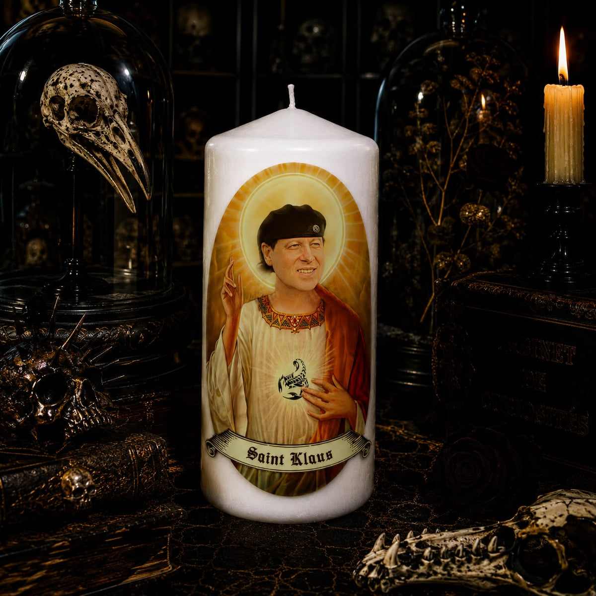 Handmade candle Saint Klaus Meine