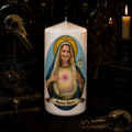 Bougie artisanale Sainte Lara Fabian
