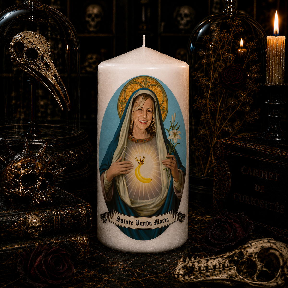 Vela artesanal Saint Alex Terrible