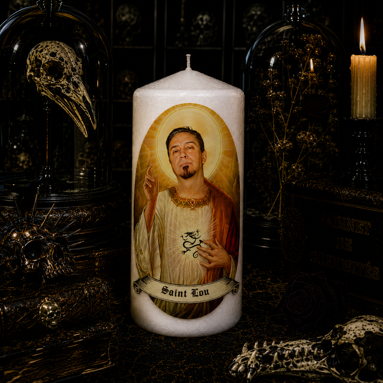 Saint Lou Koller artisanal candle