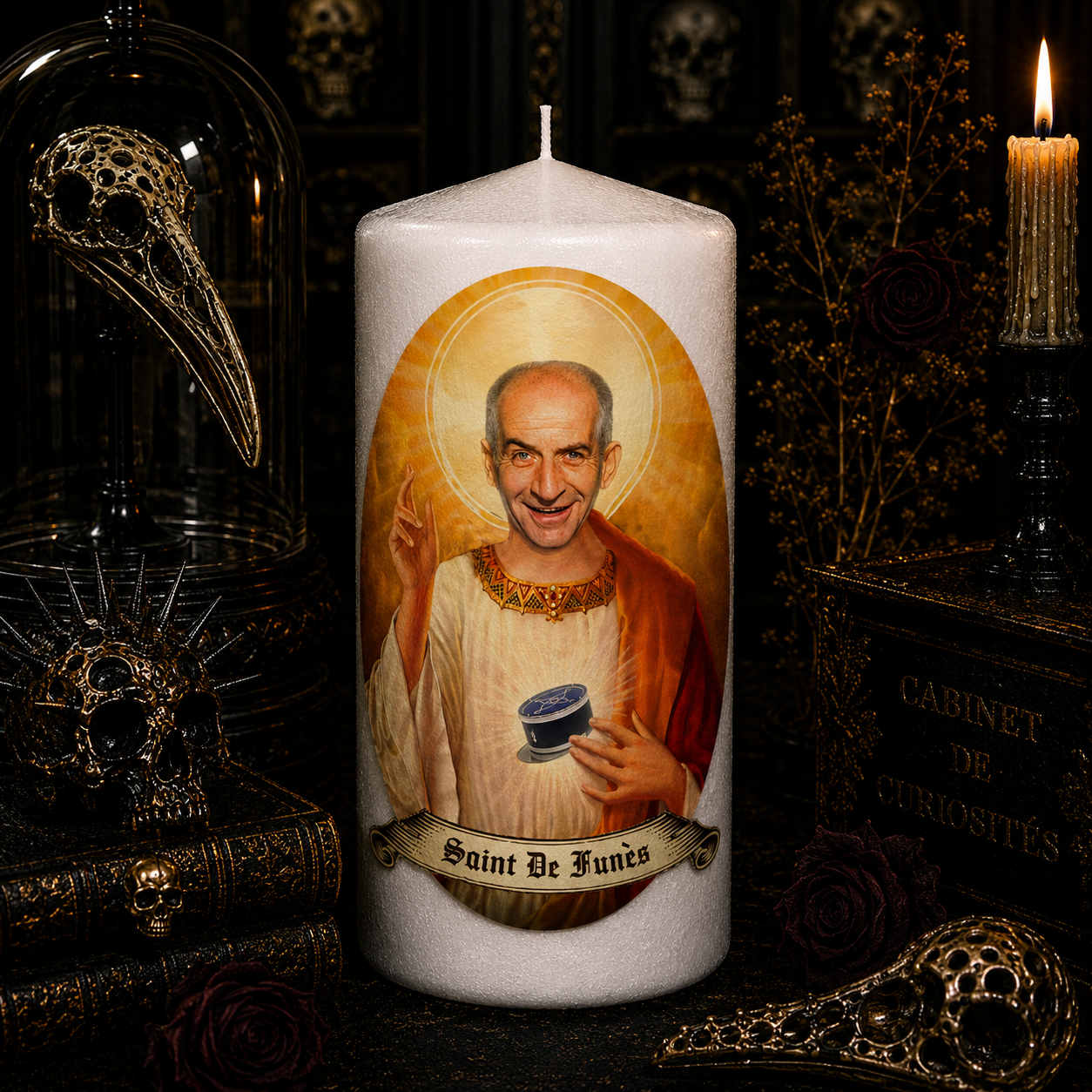 Vela artesanal Saint Alex Terrible